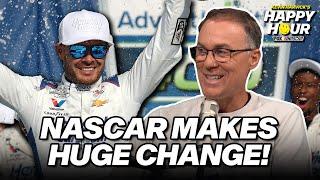 Kyle Larson DOMINATES at Kansas & NASCAR makes HUGE Championship Change! Kevin Harvick Reacts