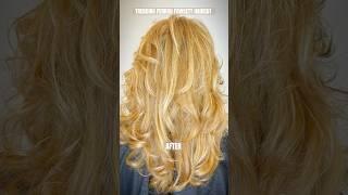 Farrah Fawcett Haircut #haircut #hairtutorial #hairstyle #farrahfawcett #hairstylist #celebrityhair