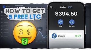 How to Get 5 LTC for Free in Just a Few Clicks with Anytime Instant Withdrawal
