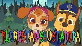 Floresta assustadora | canções infantis | PAW Patrol | Racer e Sky