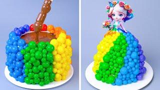 Perfect Rainbow Cake Decorating Tutorials  Amazing Chocolate Cake | So Yummy Cake Ideas