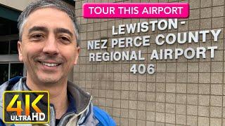 Lewiston Idaho Airport (LWS) Tour (4k UHD) #airporttour