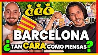 CUÁNTO CUESTA VIVIR en BARCELONA ¿La CIUDAD MÁS CARA de ESPAÑA? *Precios 2022*