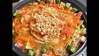 番茄白菜千层锅 Tomato Cabbage Hotpot