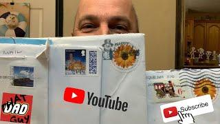 Unboxing Postage Stamp Treasures!  with That Dad Guy