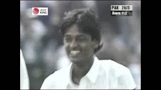 Debasis Mohanty Demolished Pakistan in 1st Spell | Picked up 3 Wickets in Toronto | Sahara Cup 1997