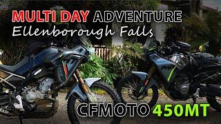 CFMOTO 450MT | HIGHEST Single Drop Waterfall | Slippery Creeks & Crashes | IBEX 450