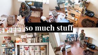 decluttering doom bags and setting up a prepper pantry 