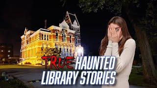 True Stories from a Haunted Library | Willard Public Library Grey Lady Ghost Tour #ghost