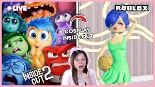 COSPLAY KARAKTER INSIDE OUT ?!! [DRESS TO IMPRESS ROBLOX INDONESIA]