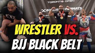 College Wrestler Takes on BJJ Black Belt at ADCC Open (I Can't Believe I hit THIS Move 3x)