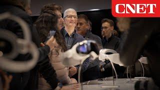 Inside Apple Stores on Vision Pro Launch Day (Tim Cook in NYC!)