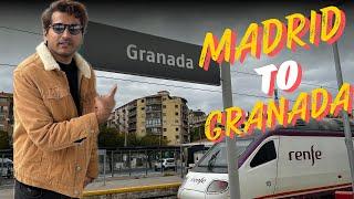 Spain Vlog 2024 | Madrid to Granada Train | Renfe AVE Train Madrid to Granada