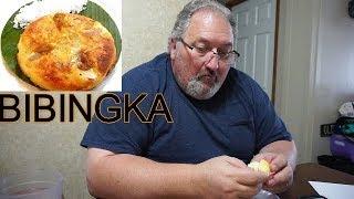 AMERIKANO TRYING BIBINGKA FOR THE FIRST TIME | Filipino Coconut-Rice Cake |JENSFOODANDLIFE