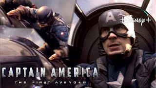 Captain America: TFA | Hydra Parasite Fighter Jet Scene | Disney+ [2011]