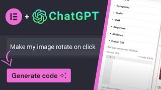 ChatGPT Gets Integrated Into Elementor