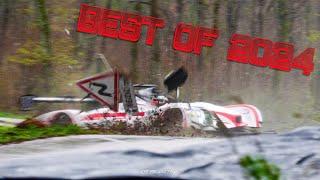 Best of Rallye 2024 - Hillclimb - Big Crash - Mistakes & Show