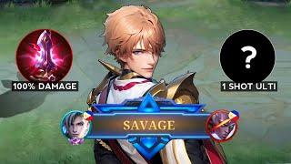 AAMON SAVAGE + 1 SHOT BUILD | BEST AAMON BRUTAL BUILD! [ must try ]