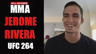 Jerome Rivera talks UFC 264, drop back to 125lbs & training in Utah