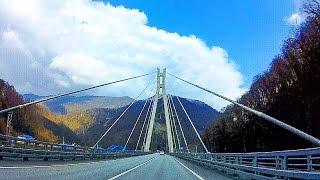 Дорога на Красную поляну (Адлер - Красная Поляна на машине)