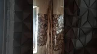 wall paneling by wahab khar shining furniture prop Mukhtar Ah