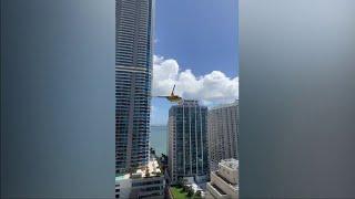 Tour helicopter pilot gets too close for comfort in Brickell