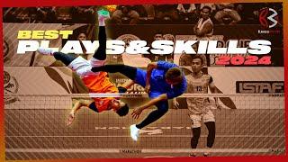 Best Plays & Skills in Sepaktakraw  ᴴᴰ  |  ISTAF 2024  #1