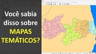 Você sabia disso sobre Mapas Temáticos? | Cartografia e Geoprocessamento