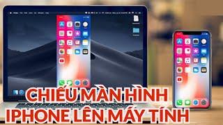 Cách phản chiếu màn hình điện thoại iphone lên máy tính laptop