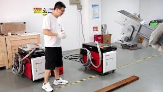 Laser Cleaning Machine, Portable Rust Remover, 1500W Handheld Laser Rust Removal Machine