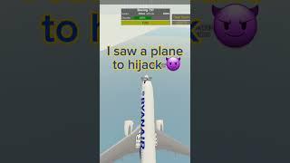 HIJACKING A PLANE   #shorts #viral #funny #memes #avgeek #aviation #engine #hijacking #cool