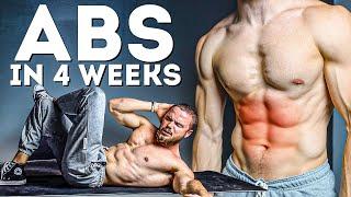 Get ABS in 4 WEEKS | 2021 Home Workout Challenge