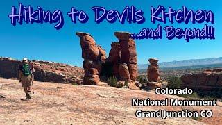 Hiking to Devils Kitchen...and Beyond!!:  Colorado National Monument, Grand Junction CO