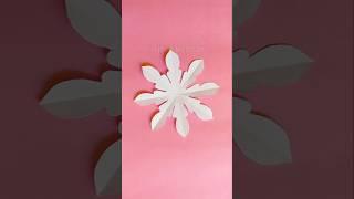 New Design Paper Flower | Flower Making Idea | Easy Paper Flower #diy #flowers #craft #short #video