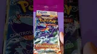 Ho COMPRATO 1 bustina Pokémon SCARLATTO e VIOLETTO Evoluzioni a Paldea GEDIS Edicola