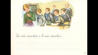 Alfabetiere "Giocando s'impara", anni '60