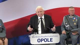 Jarosław Kaczyński: dosiada się Niemiec, wzywa konduktora, żeby wyrzucił Polaków