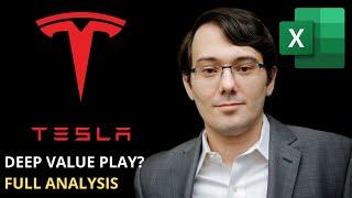 Martin Shkreli Analyses Tesla Stock (Full Excel Valuation)