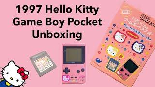 Hello Kitty Game Boy Pocket Unboxing