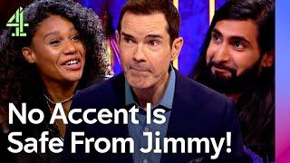 Jimmy Carr RIDICULES Contestants Accents | I Literally Just Told You | Channel 4