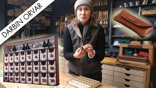 A Day in the Workshop: DIY Advent Calendar & Leather Gifts