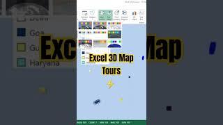 BASIC EXCEL - 3D TOURS @ByteBoostInstitute #excel #excelbasics #shortvideo #exceltips #trending