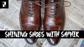 How To Shine Shoes Using Saphir