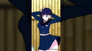 Tanjiro x Kanao x Nezuko Demon Slayer Season 3 | 8 shi dance | Wo Xing Shi dance #demonslayer #amv