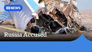 Azerbaijan Airlines flight reportedly downed by Russia air defences | ABC News