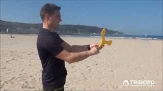 How to throw a right handed boomerang - Tribord