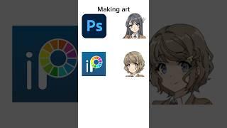 Making art in digital #memes #art #gacha #antigacha