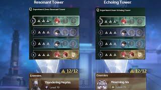 Lv.60 Danjin 24 stars clear Tower of Adversity Experiment Zone [Wuthering Waves]