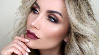 Warm brown full coverage make-up Tutorial | English version