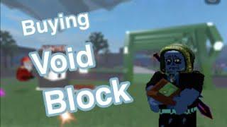 Lucky Blocks Battlegrounds - Buying The New Void Block